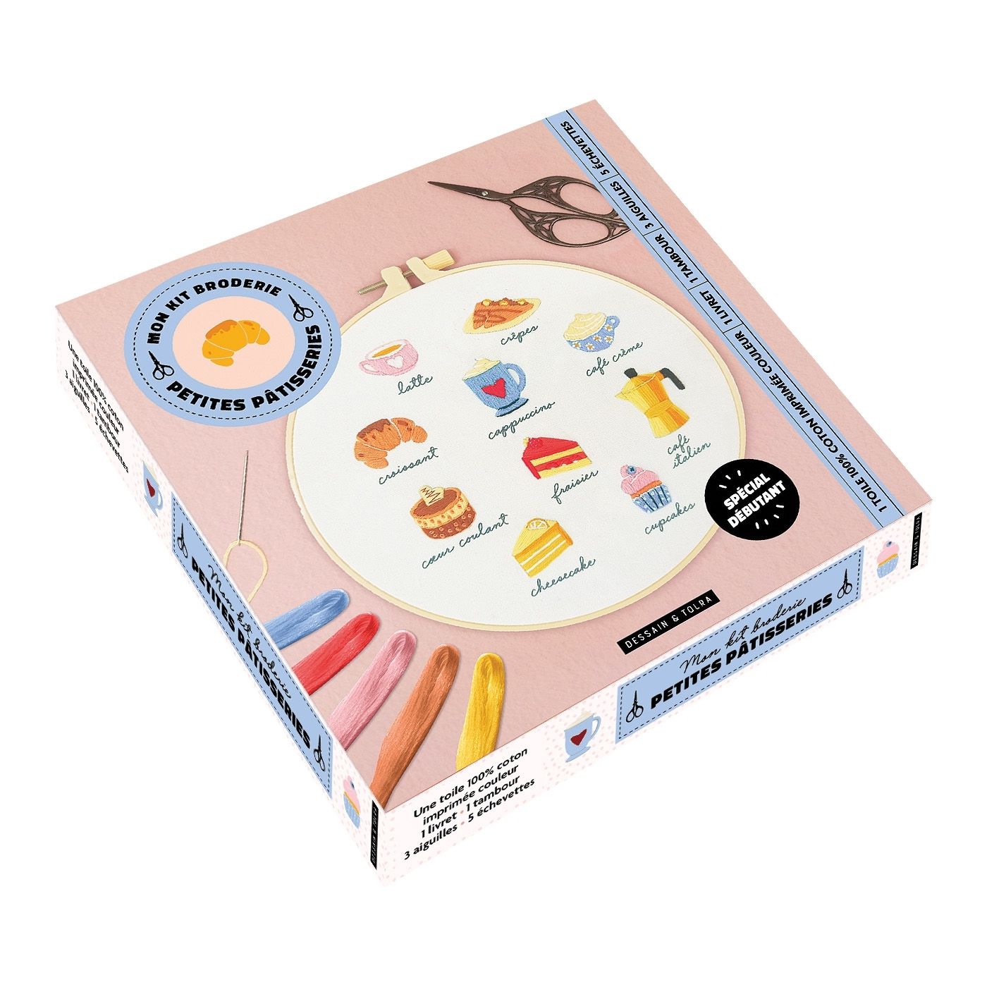 MON KIT BRODERIE - PETITES PATISSERIES