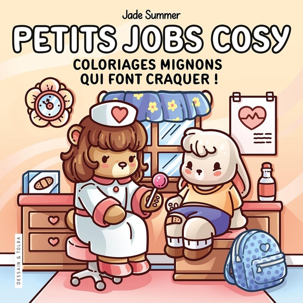 PETITS JOBS COSY - JADE SUMMER - COLORIAGES MIGNONS QUI FONT CRAQUER - COSY COLO