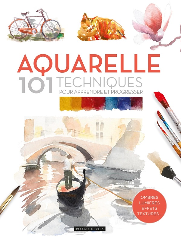 AQUARELLE 101 TECHNIQUES POUR APPRENDRE ET PROGRESSER