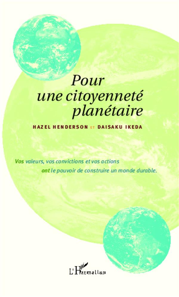 POUR UNE CITOYENNETE PLANETAIRE