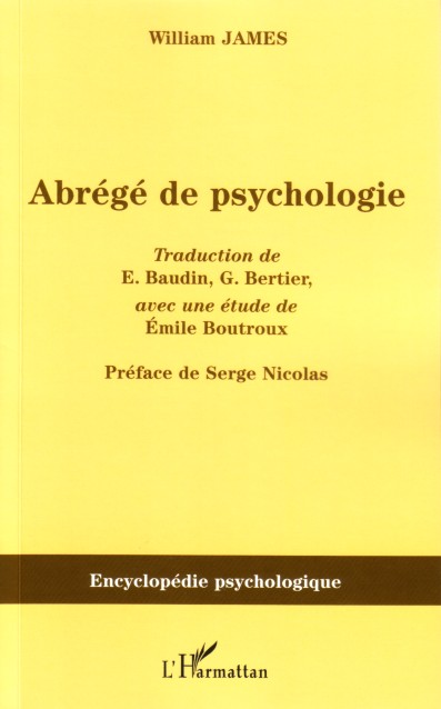 ABREGE DE PSYCHOLOGIE