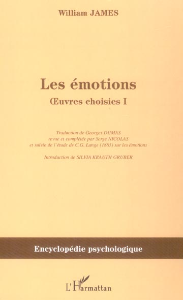 LES EMOTIONS - OEUVRES CHOISIES I
