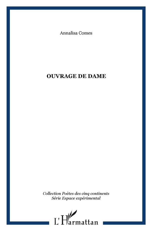 OUVRAGE DE DAME
