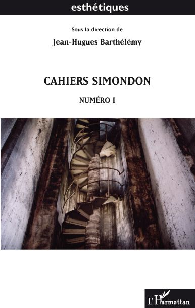 CAHIERS SIMONDON - NUMERO 1