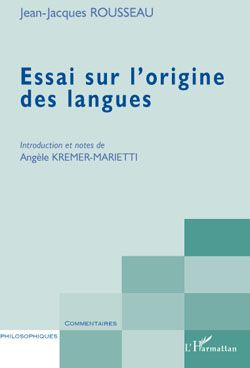 ESSAI SUR L'ORIGINE DES LANGUES