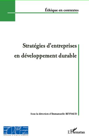 STRATEGIES D'ENTREPRISES EN DEVELOPPEMENT DURABLE