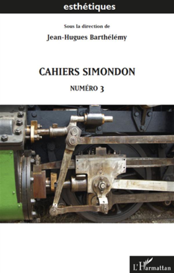 CAHIERS SIMONDON - NUMERO 3