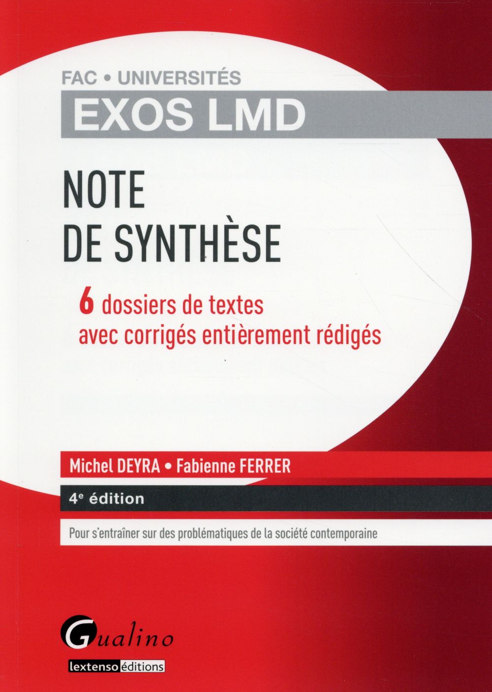 EXOS LMD - NOTE DE SYNTHESE - 4EME EDITION