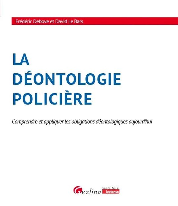 DEONTOLOGIE POLICIERE