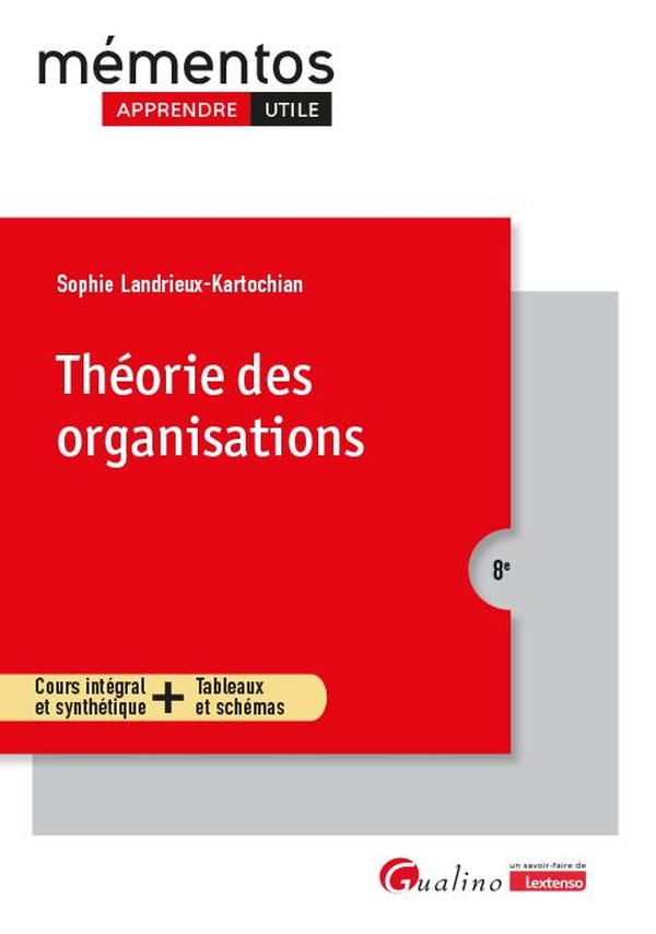 THEORIE DES ORGANISATIONS
