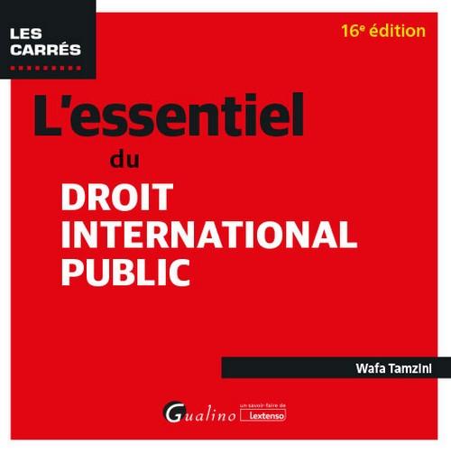L'ESSENTIEL DU DROIT INTERNATIONAL PUBLIC