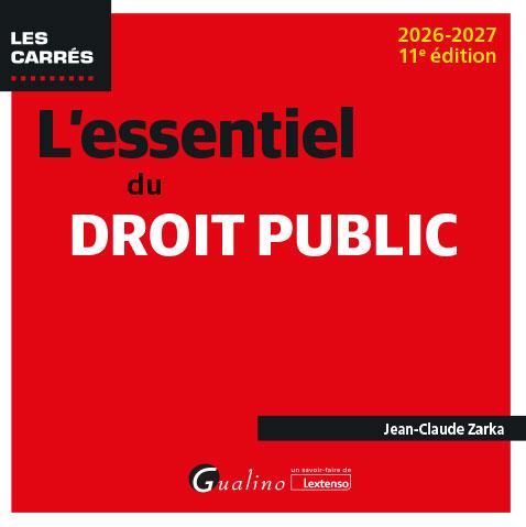 L'ESSENTIEL DU DROIT PUBLIC