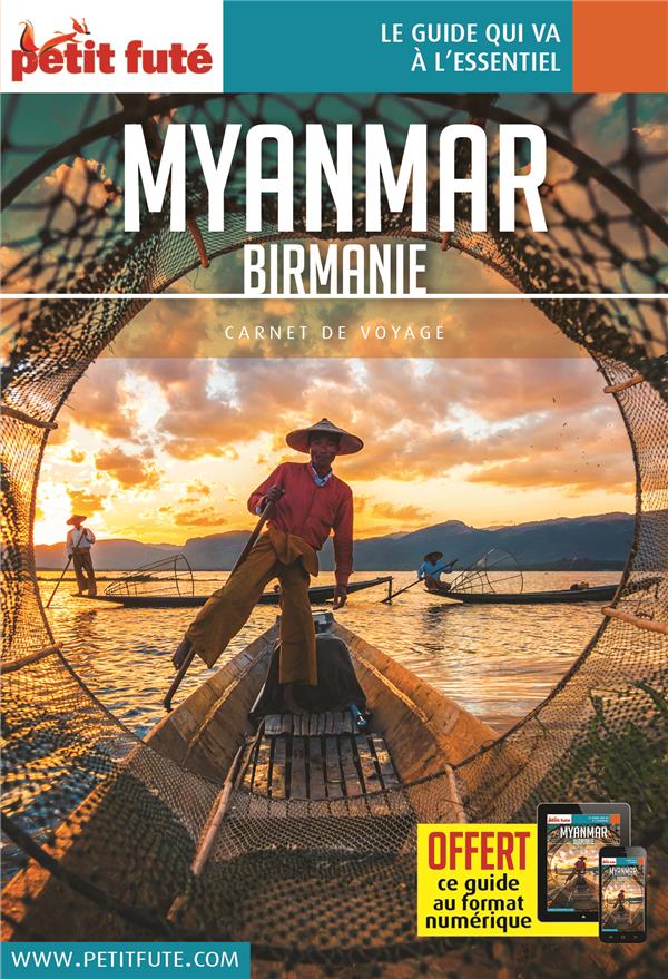 MYANMAR - BIRMANIE 2019 CARNET PETIT FUTE + OFFRE NUM