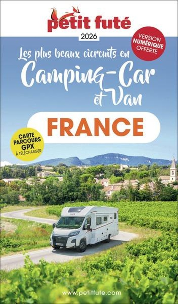 GUIDE FRANCE EN CAMPING CAR ET VAN 2026 PETIT FUTE