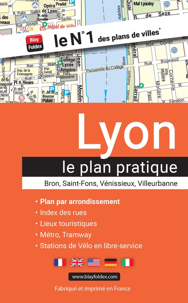 LYON : LE PLAN PRATIQUE 2025