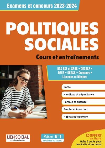 POLITIQUES SOCIALES - REVISIONS ET ENTRAINEMENTS - EXAMENS ET CONCOURS 2023-2024 - LICENCES ET MASTE