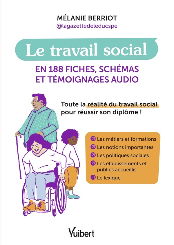 LE TRAVAIL SOCIAL EN 188 FICHES, SCHEMAS ET TEMOIGNAGES AUDIO - TOUTE LA REALITE DU TRAVAIL SOCIAL P