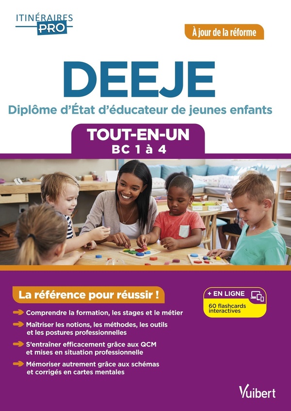 DEEJE - TOUT-EN-UN - 2027-2028 - DIPLOME D'ETAT D'EDUCATEUR DE JEUNES ENFANTS - A JOUR DE LA REFORME