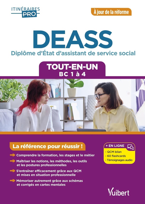 DEASS - TOUT-EN-UN - 2027-2028 - DIPLOME D'ETAT D'ASSISTANT DE SERVICE SOCIAL - A JOUR DE LA REFORME