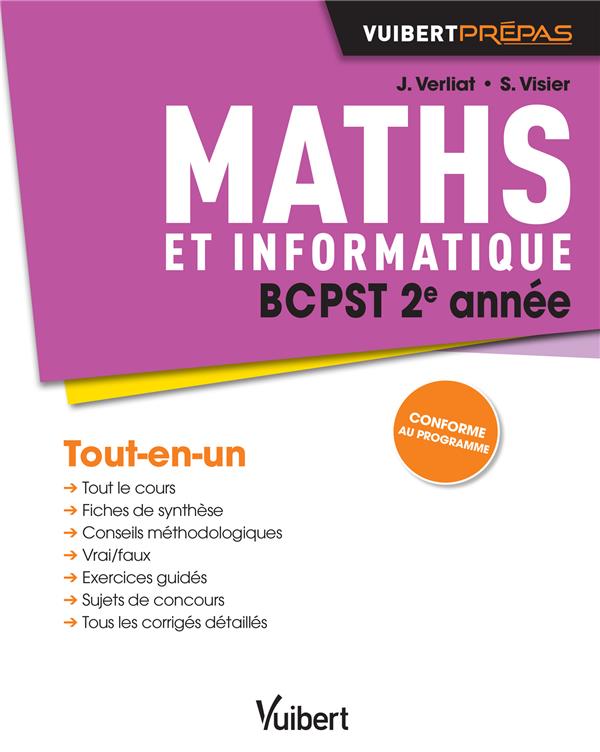 MATHS BCPST 2E ANNEE