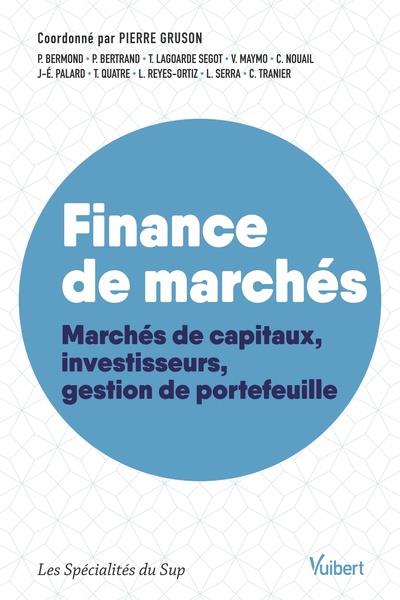 FINANCE DE MARCHES - MARCHES DE CAPITAUX, INVESTISSEURS, GESTION DE PORTEFEUILLE