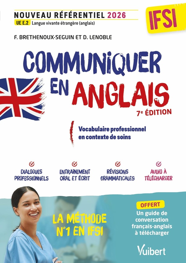 COMMUNIQUER EN ANGLAIS EN IFSI A L'ORAL ET A L'ECRIT - SANTE ET SOINS - NOUVEAU REFERENTIEL 2026 - U