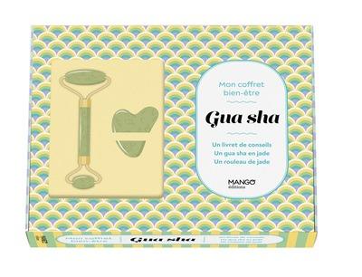 MON COFFRET BIEN-ETRE - GUA SHA - UN LIVRET DE CONSEILS - UN GUA SHA EN JADE - UN ROULEAU DE JADE