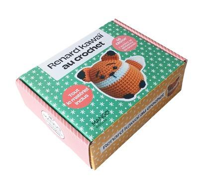 RENARD KAWAI AU CROCHET - COFFRET - TOUT LE MATERIEL INCLUS