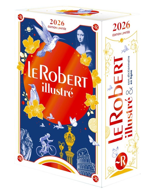 DICTIONNAIRE LE ROBERT ILLUSTRE ET SON DICTIONNAIRE EN LIGNE 2026 - COFFRET DE FIN D'ANNEE