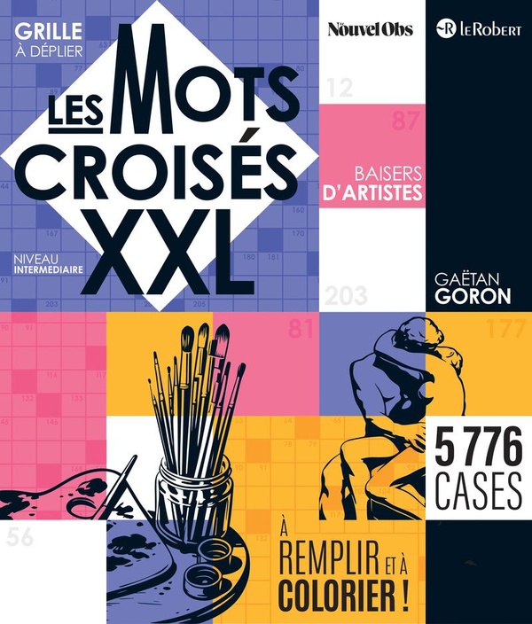 LES MOTS CROISES XXL - BAISERS D'ARTISTES