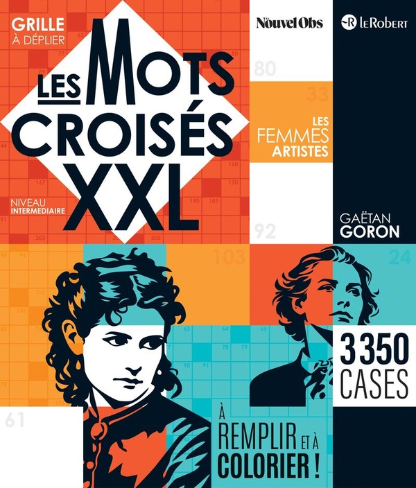 LES MOTS CROISES XXL - LES FEMMES ARTISTES