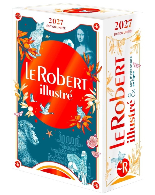 DICTIONNAIRE LE ROBERT ILLUSTRE ET SON DICTIONNAIRE EN LIGNE 2027 - COFFRET DE FIN D'ANNEE