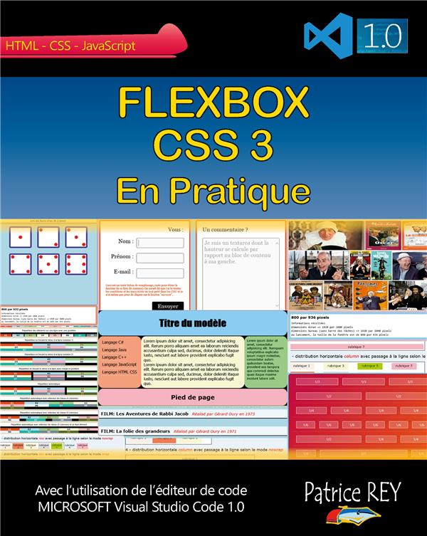 FLEXBOX CSS 3 EN PRATIQUE - AVEC VISUAL STUDIO CODE 1.0