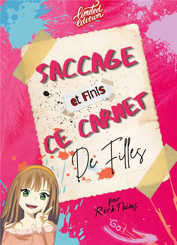 SACCAGE ET FINIS CE CARNET DE FILLES EDITION LIMITEE - LE DETRUIRE SERA TA PLUS BELLE