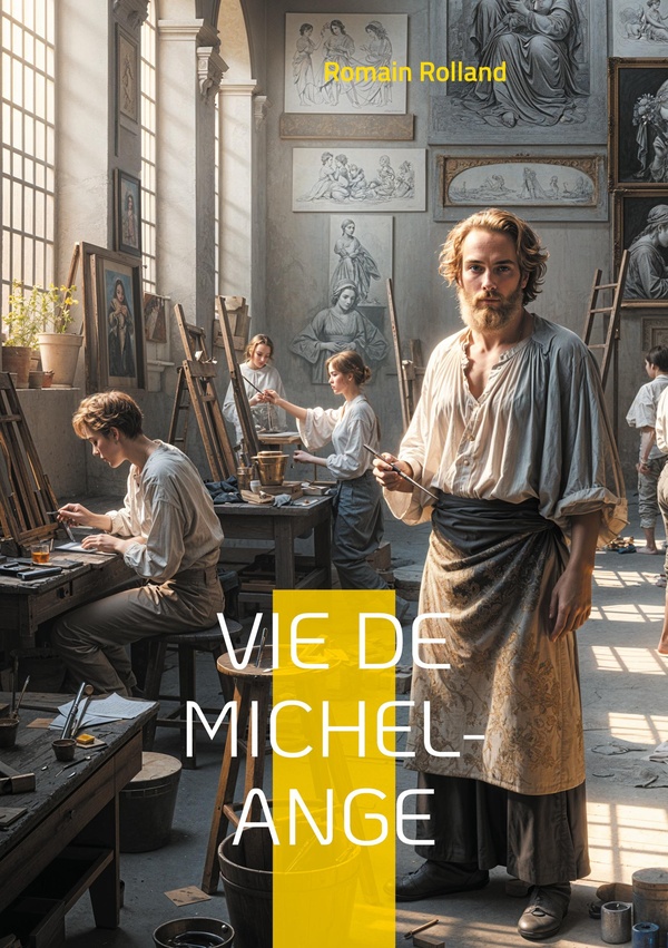 VIE DE MICHEL-ANGE - UNE BIOGRAPHIE DETAILLEE DU GENIE DE LA RENAISSANCE PAR ROMAIN ROLLAND