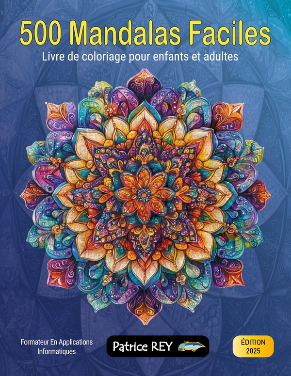 500 MANDALAS FACILES - EDITION 2025
