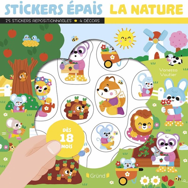 STICKERS EPAIS - LA NATURE