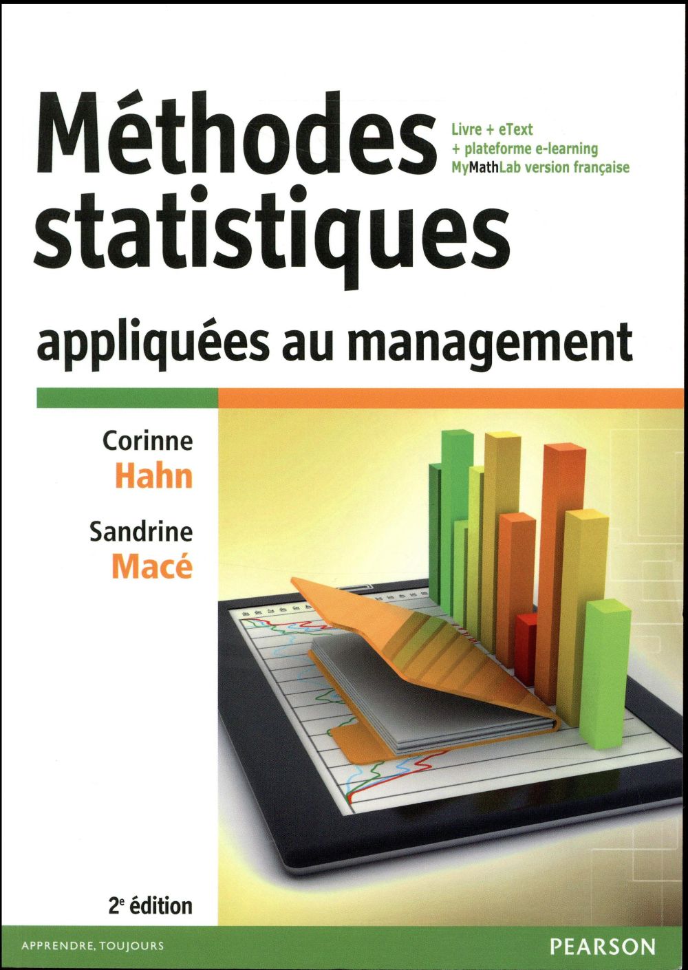 METHODES STATISTIQUES APPLIQUEES AU MANAGEMENT 2E ED + MYLAB