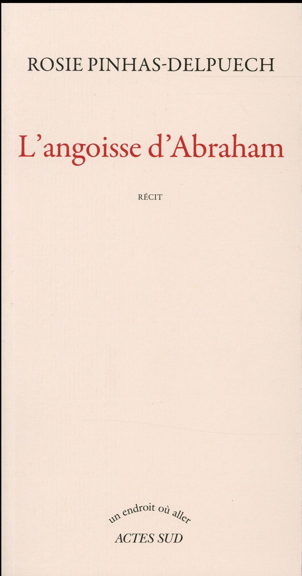 L'ANGOISSE D'ABRAHAM