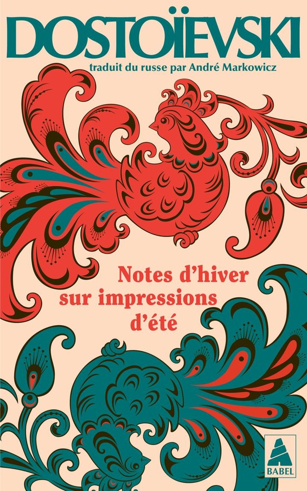 NOTES D'HIVER SUR IMPRESSIONS D'ETE