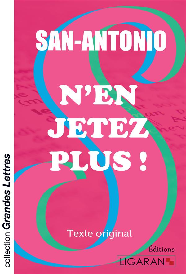 N'EN JETEZ PLUS ! (GRANDS CARACTERES)