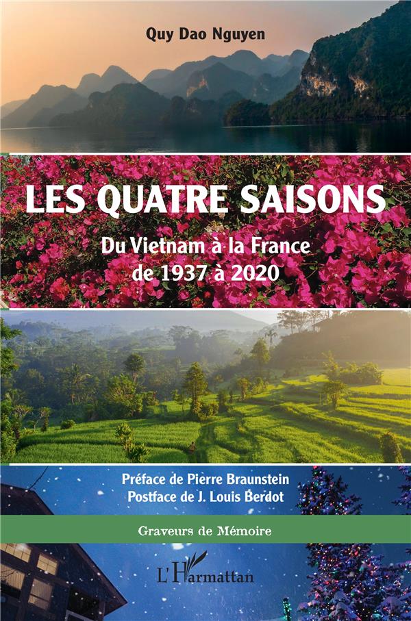LES QUATRE SAISONS - DU VIETNAM A LA FRANCE DE 1937 A 2020