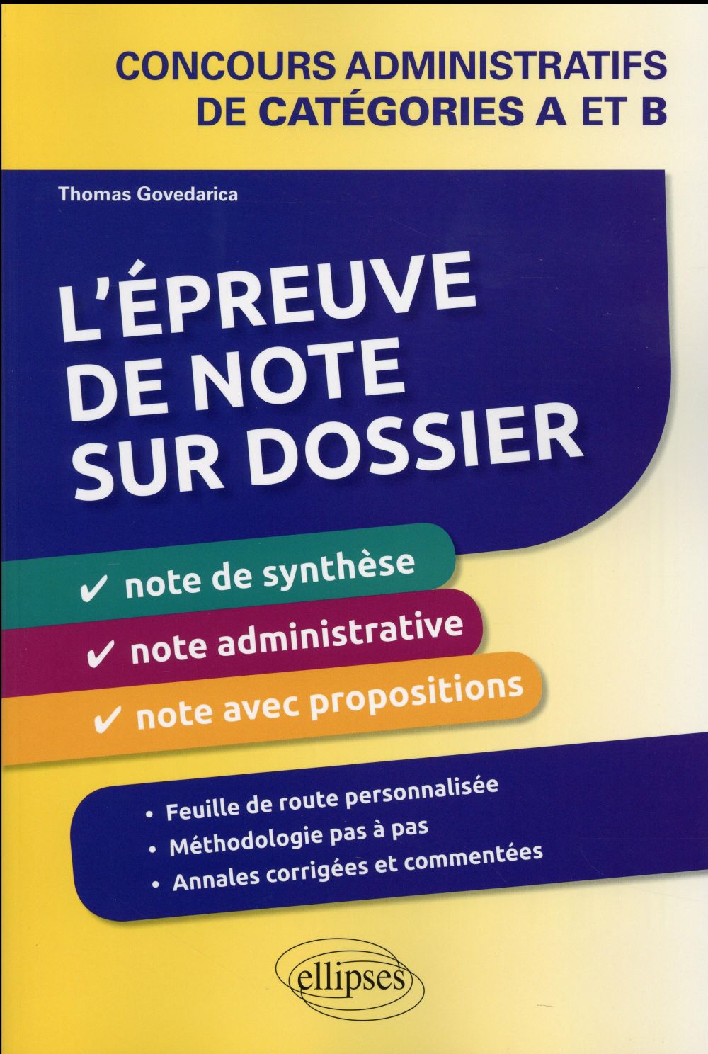 L EPREUVE DE NOTE SUR DOSSIER : NOTE DE SYNTHESE, NOTE ADMINISTRATIVE ET NOTE OPERATIONNELLE. CONCOU