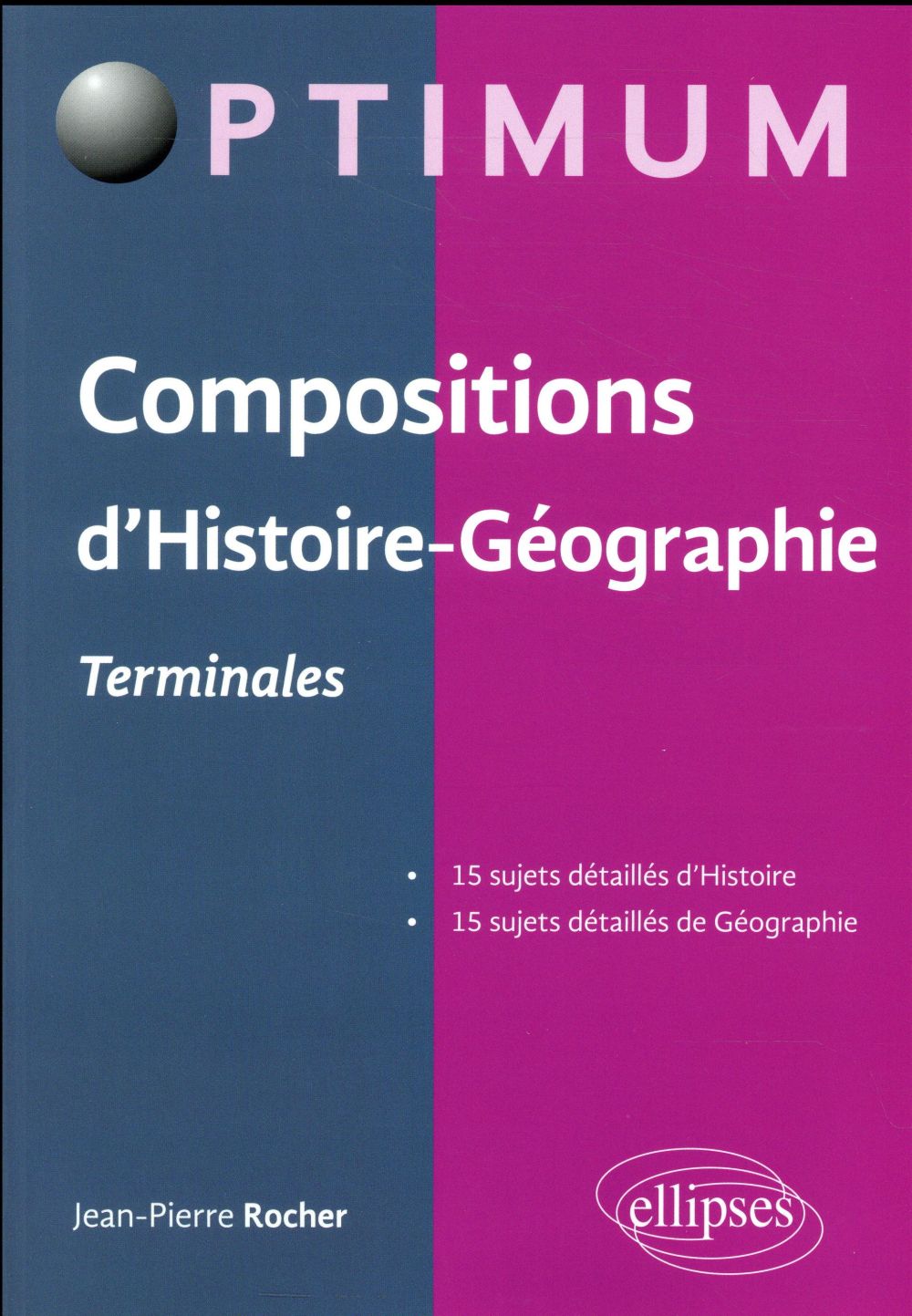 COMPOSITIONS D'HISTOIRE GEOGRAPHIE - TERMINALES