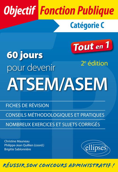 60 JOURS POUR DEVENIR ATSEM/ASEM - 2E EDITION