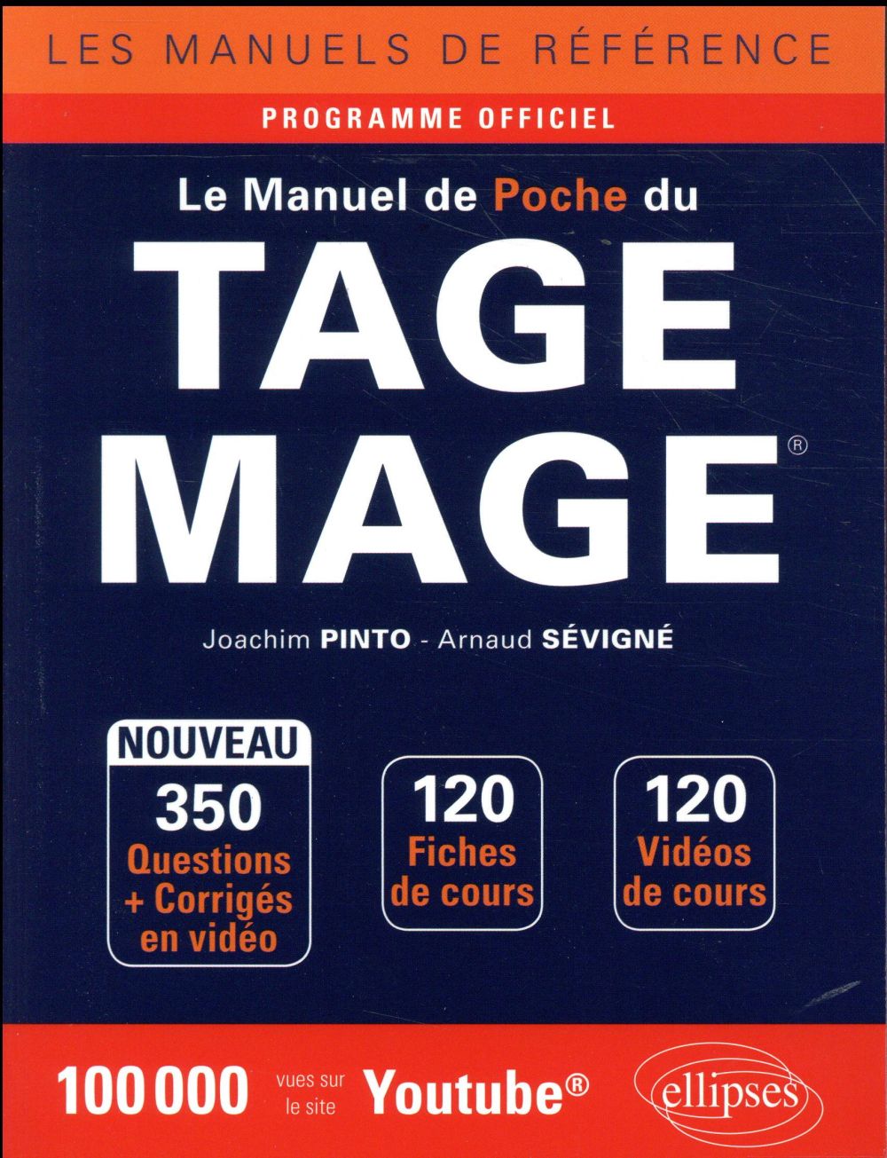 LE MANUEL DE POCHE DU TAGE MAGE  - 120 FICHES DE COURS, 350 QUESTIONS + CORRIGES EN VIDEO