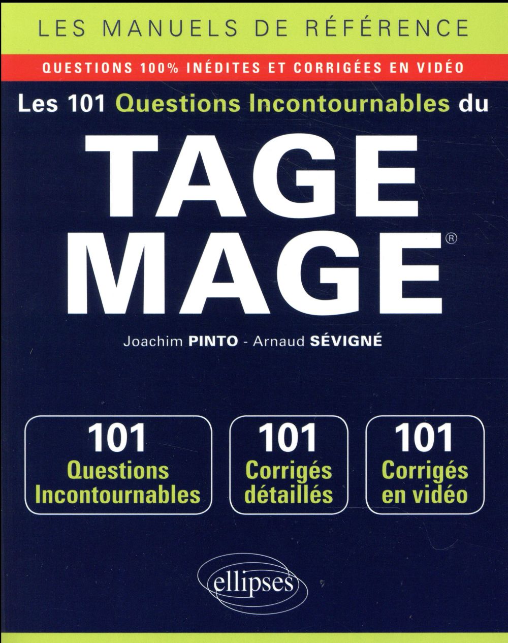 LES 101 QUESTIONS INCONTOURNABLES DU TAGE MAGE  - QUESTIONS + CORRIGES EN VIDEO