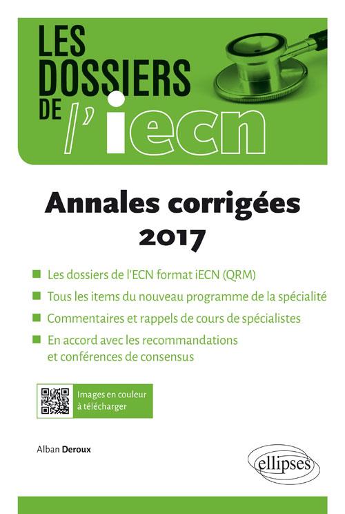 LES DOSSIERS DE L'IECN - ANNALES 2017 CORRIGEES