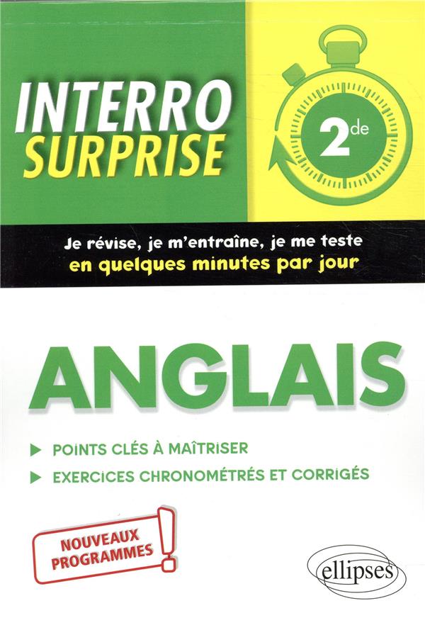 ANGLAIS - SECONDE - NOUVEAUX PROGRAMMES