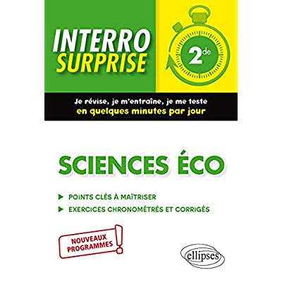 SCIENCES ECONOMIQUES ET SOCIALES - SECONDE - NOUVEAUX PROGRAMMES